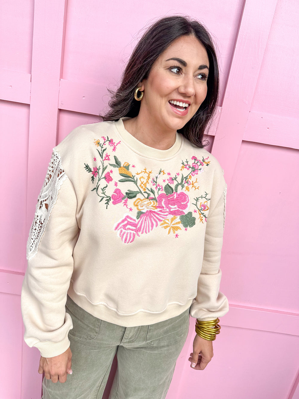 Floral Whimsy Top