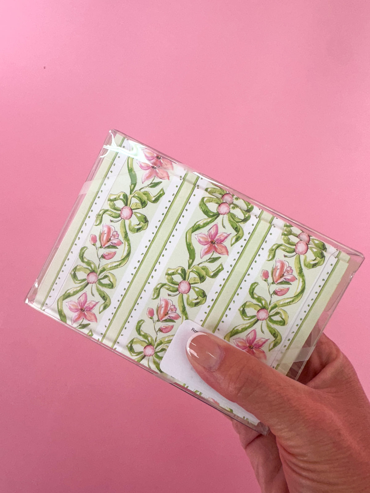 Rosanne Beck | Petite Note Combo - Garden Party Green Bow