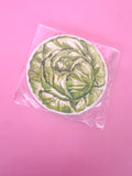 Rosanne Beck | Round Coaster - Green Cabbage