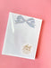 Rosanne Beck Short Stack Blue Bow with Spring Flowers Women's Gift Bow Floral Notepad Notes Boutique Jincy's
