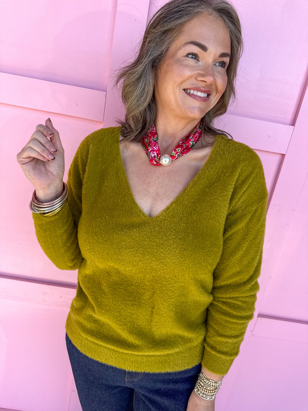 Molly Bracken Elise Knit Sweater womens boutique jincy's