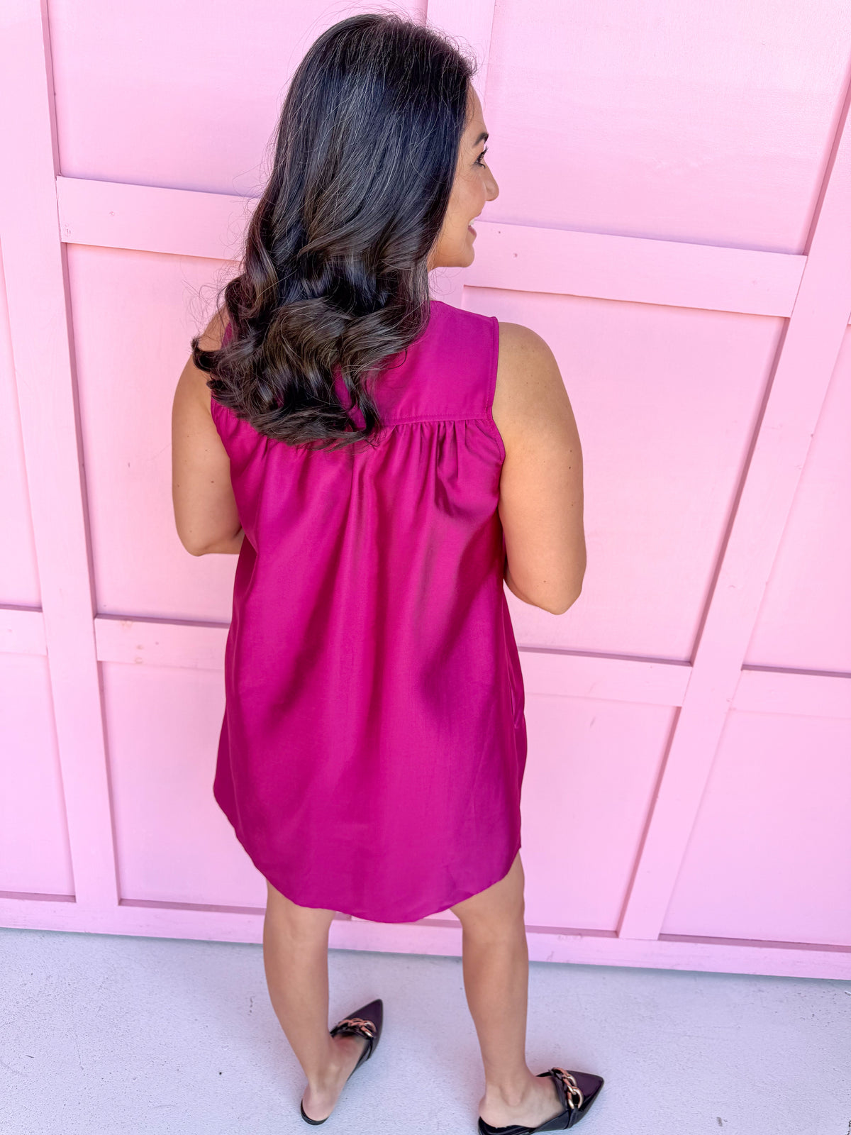 womens boutique dress sleeveless midi length party dress jincy's