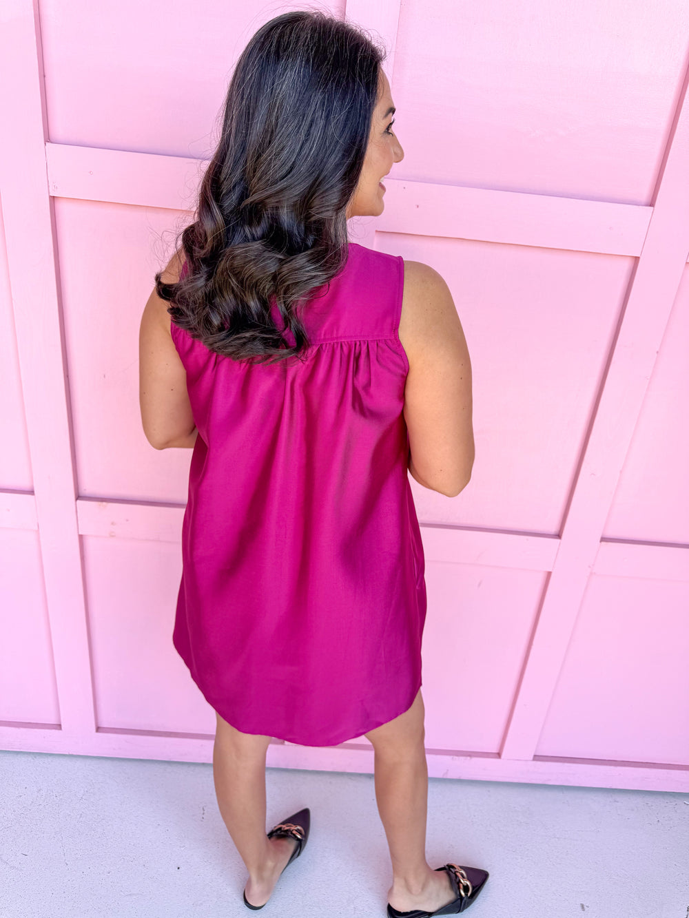 womens boutique dress sleeveless midi length party dress jincy's