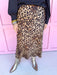 womens boutique leopard silk skirt maxi length jincy's