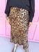 womens boutique leopard silk skirt maxi length jincy's