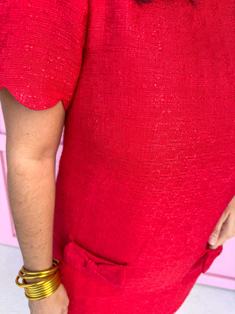 Timeless Tweed Dress