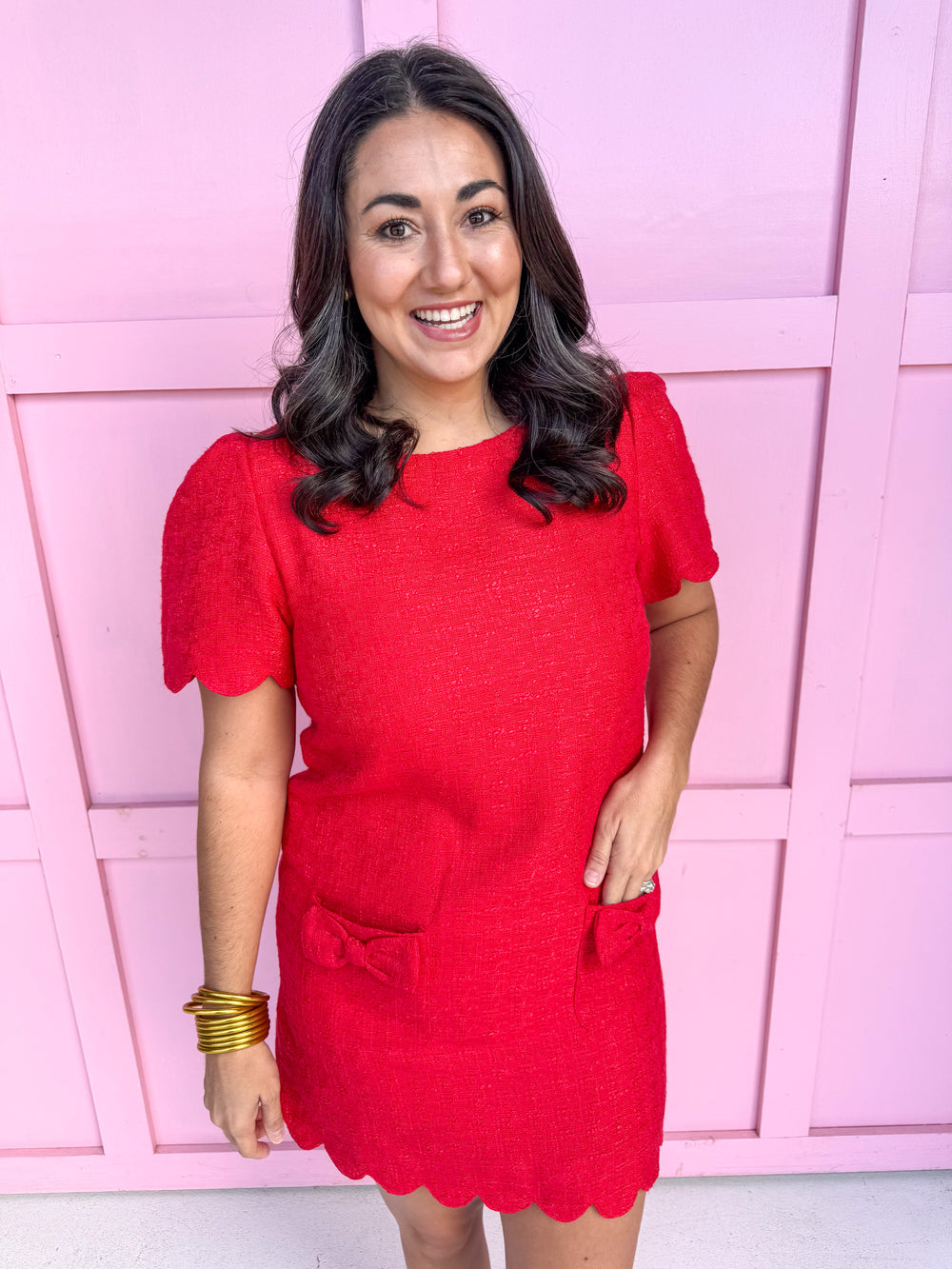 Timeless Tweed Dress