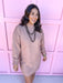 Jincy's Women's Boutique Thanksgiving & Fall Styles Mauve Sweater Dress