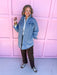 Jincy's Women's Boutique Thanksgiving & Fall Styles Denim Shacket