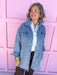 Jincy's Women's Boutique Thanksgiving & Fall Styles Denim Shacket