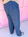 Jincy's Women's Boutique Thanksgiving & Fall Styles Plus Size Leopard Print Denim Jeans