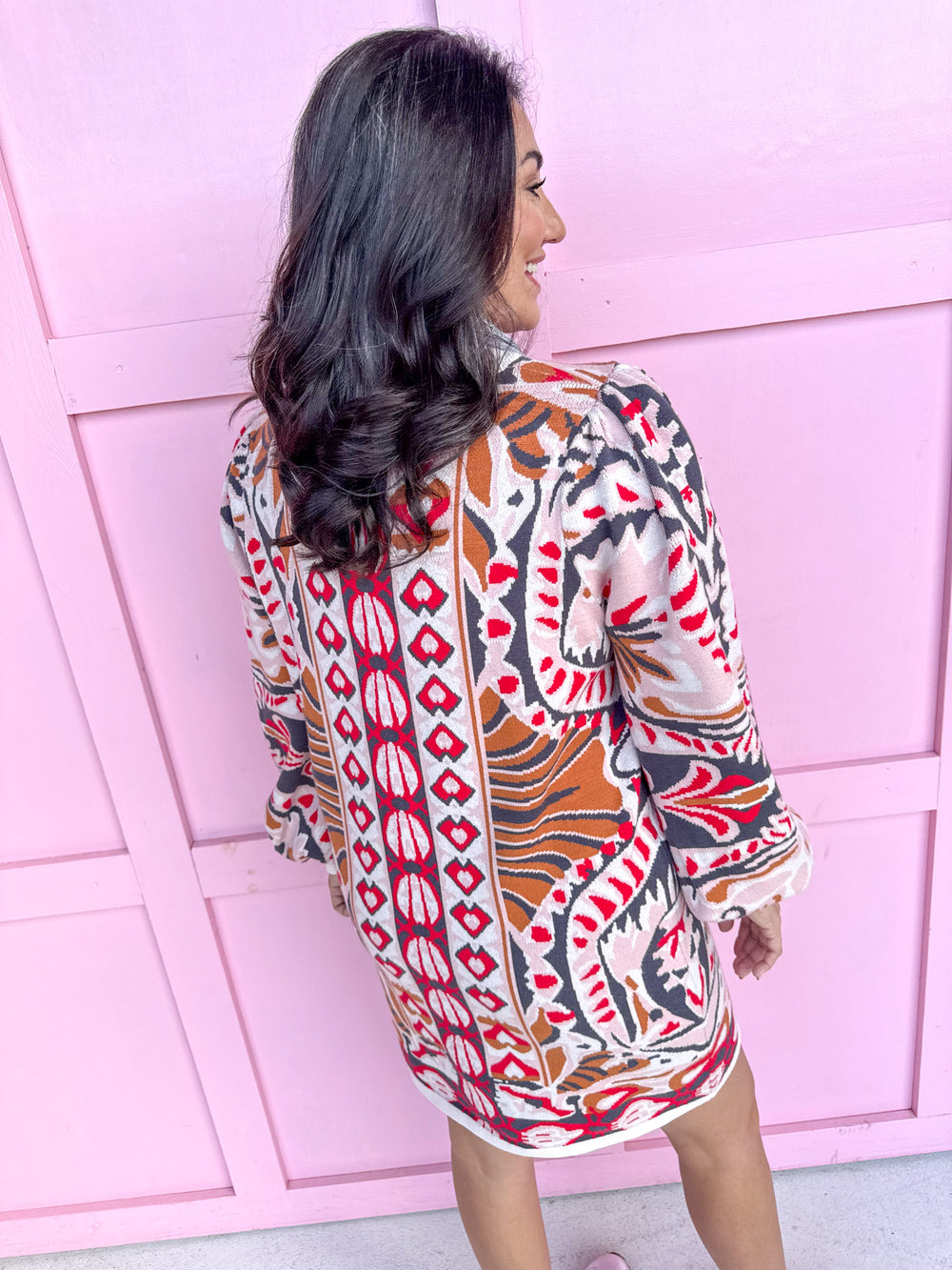 womens boutique mini dress red pink white grey rust jincy's 