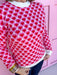 womens boutique hearts red pink crew neck sweater jincy's