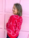 Molly Bracken Katherine Knit Sweater red pink hearts angora womens boutique jincy's
