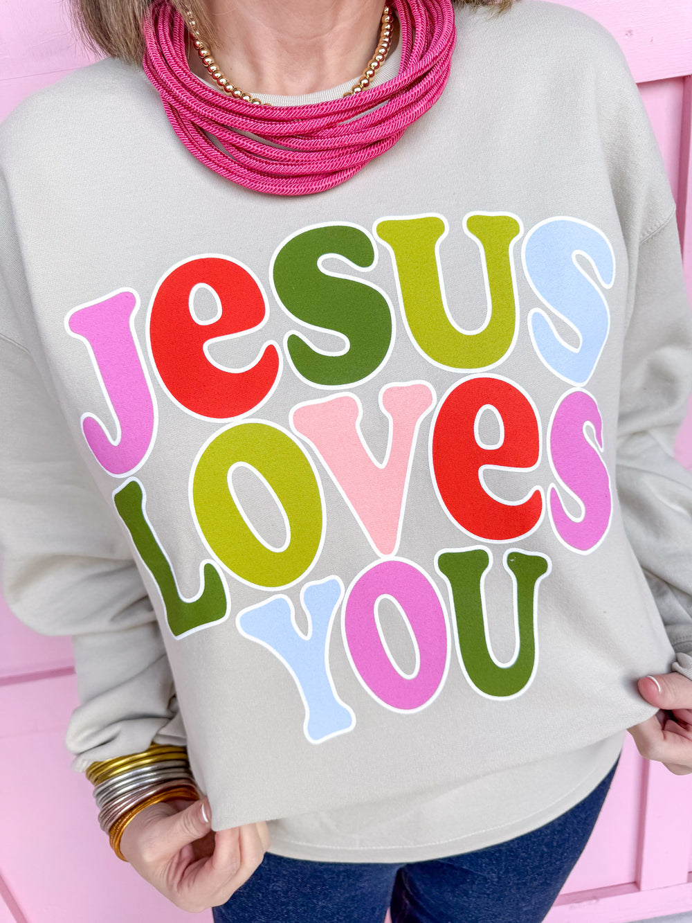 Jesus Loves You Sweatshirt
