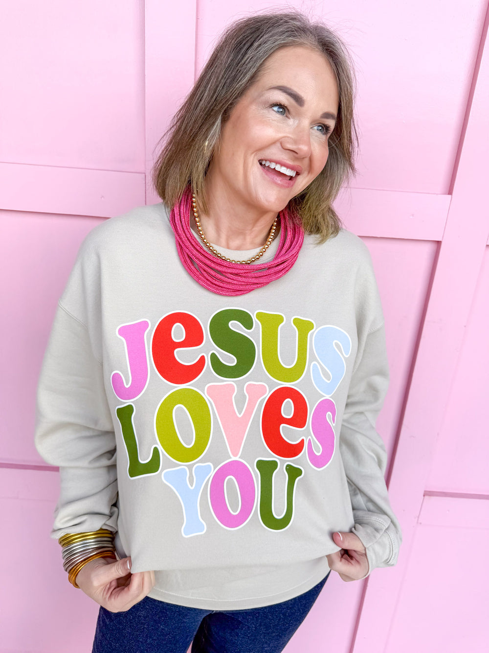 Jesus Loves You Sweatshirt