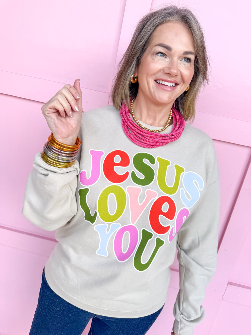 Jesus Loves You Sweatshirt