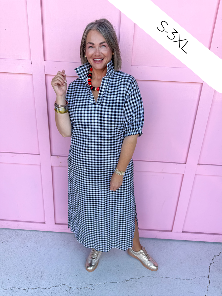 Jincy's Women's Boutique Game Day Adrienne Blakely Midi Maxi Dress Everyday Wear Adrienne 8135865