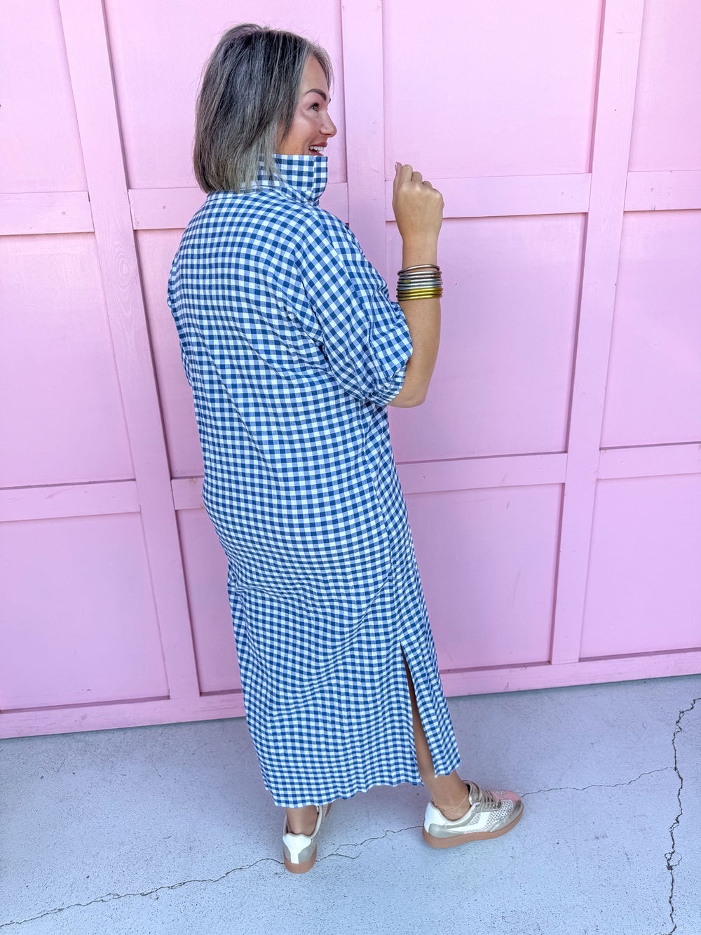 Jincy's Women's Boutique Game Day Adrienne Blakely Midi Maxi Dress Everyday Wear Adrienne 8135865