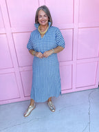 Jincy's Women's Boutique Game Day Adrienne Blakely Midi Maxi Dress Everyday Wear Adrienne 8135865