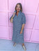 Jincy's Women's Boutique Game Day Adrienne Blakely Midi Maxi Dress Everyday Wear Adrienne 8135865