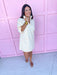 Jincy's Women's Boutique Game Day Adrienne Charlotte mini Dress Honey Drops Everyday Wear Adrienne R135710