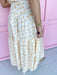 Jincy's Women's Boutique Game Day Adrienne Midi Maxi Skirt Honey Drops Elastic Waist Everyday Wear Adrienne 8136527