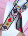 Jincy's Women's Boutique Game Day Saturday Silks Reversible Silk Scarf Twilly Red/Black University of Georgia 