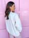 Jincy's Women's Boutique Game Day Standing Bulldog Cotton Sweatshirt Chelsea McShane Plus Size