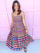 Jincy's Women's Boutique New Arrivals Everyday Wear Fall Transition Styles Color Max Multicolor Gingham Maxi Midi Dress TCEC CD07440