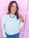 Jincy's Women's Boutique New Arrivals Everyday Wear Fall Transition Styles Lightweight Rolled Hem Mini Button Cardigan