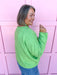 Jincy's Women's Boutique New Arrivals Everyday Wear Fall Transition Styles Lightweight Rolled Hem Sweater By Together W2114