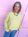 Jincy's Women's Boutique New Arrivals Everyday Wear Fall Transition Styles Lightweight Rolled Hem Sweater By Together W2114