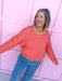 Jincy's Women's Boutique New Arrivals Everyday Wear Fall Transition Styles Lightweight Rolled Hem Sweater By Together W2114