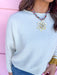Jincy's Women's Boutique New Arrivals Everyday Wear Fall Transition Styles Lightweight Rolled Hem Sweater By Together W2114