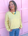 Jincy's Women's Boutique New Arrivals Everyday Wear Fall Transition Styles Lightweight Rolled Hem Sweater By Together W2114