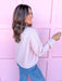 Jincy's Women's Boutique New Arrivals Everyday Wear Fall Transition Styles Lightweight Rolled Hem Sweater By Together W2114
