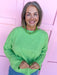 Jincy's Women's Boutique New Arrivals Everyday Wear Fall Transition Styles Lightweight Rolled Hem Sweater By Together W2114