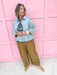 Jincy's Womens Boutique Olive Jogger Style Pants Elastic Waistband Everyday Wear First Of Fall Collection Entro P33245