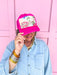 Jincy's Womens Boutique Tucker's Truckers Birds of a Feather Floral & Bird Foam Trucker Hat Everyday Wear First of Fall