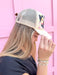Jincy's Womens Boutique Tucker's Truckers Garden Trellis Floral & Botanical Bird Foam Trucker Hat Everyday Wear Chic Chartreuse Collection