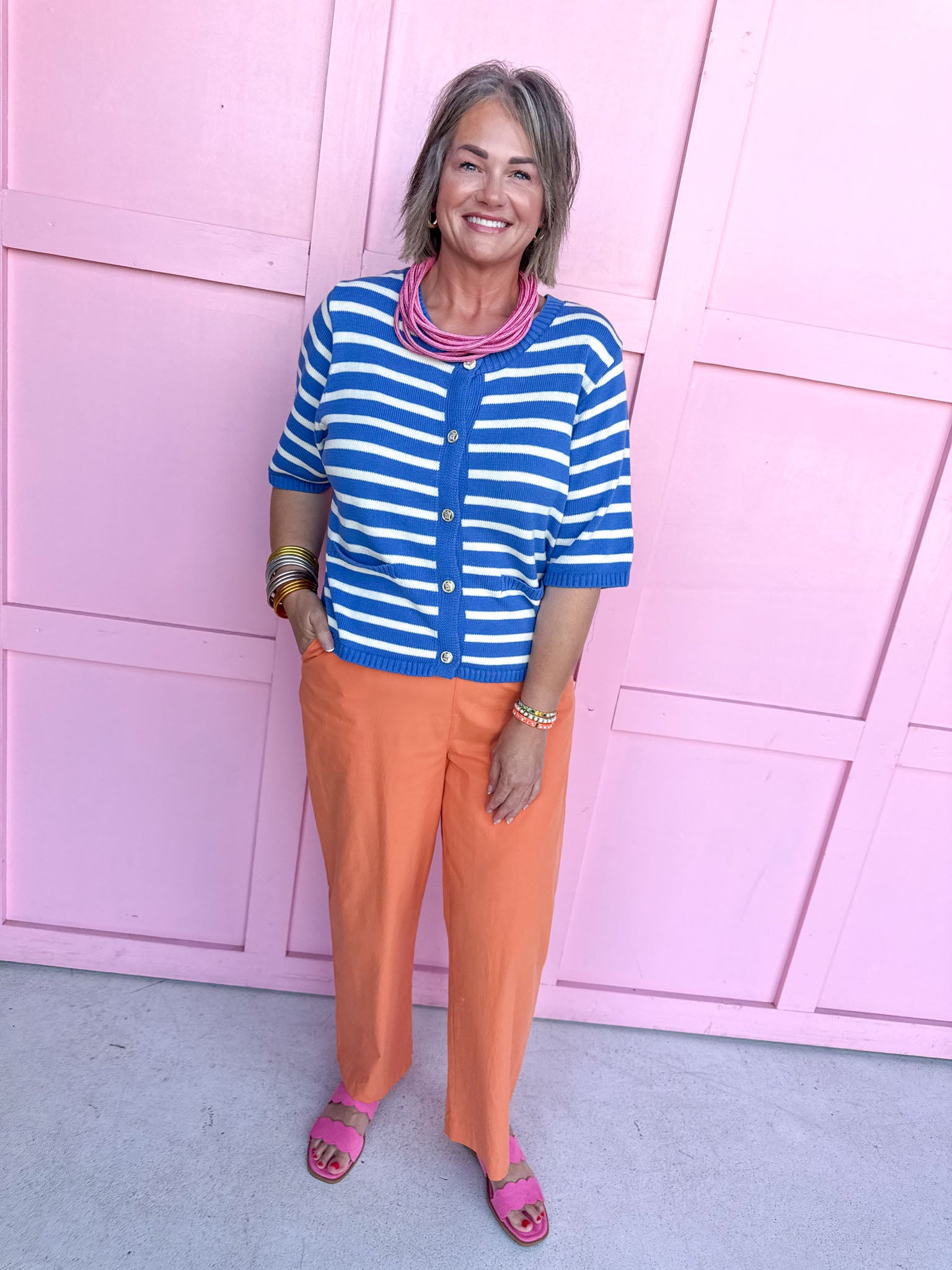 Perfect Polished Pants - Orange