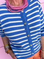 Stripe Standard Top - Blue
