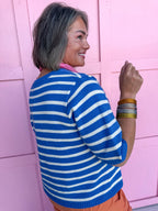 Stripe Standard Top - Blue