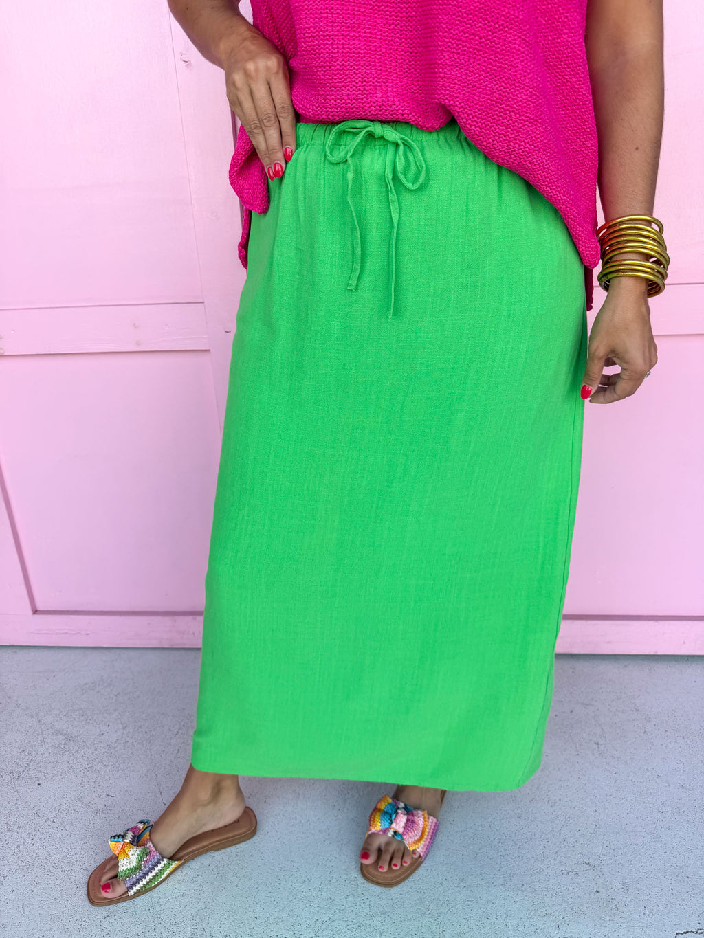 Perfect Polished Skirt - Green