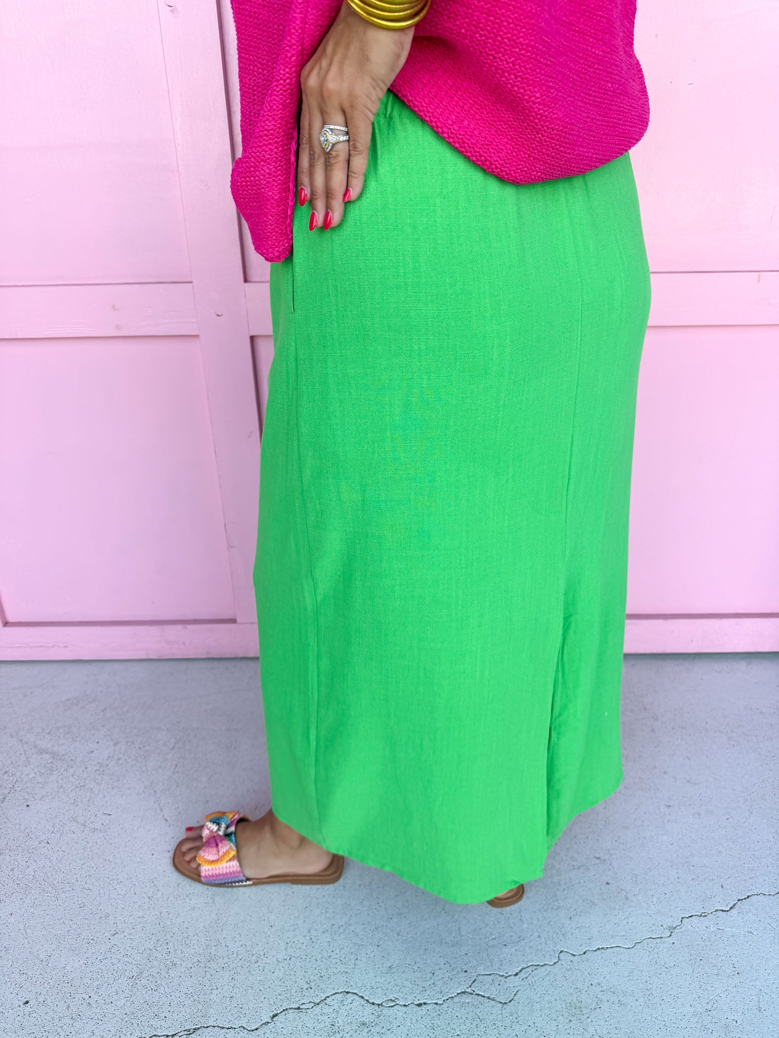 Perfect Polished Skirt - Green