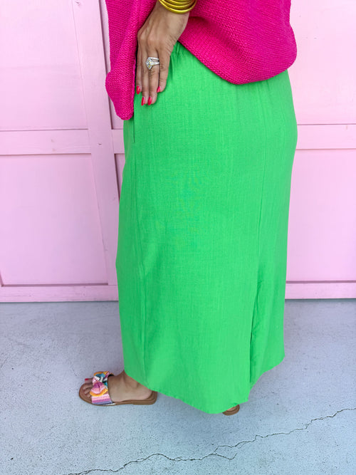 Perfect Polished Skirt - Green