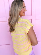 Stripe State Of Mind - Yellow
