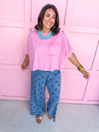 Busy Day Top - Pink