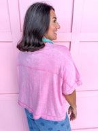 Busy Day Top - Pink